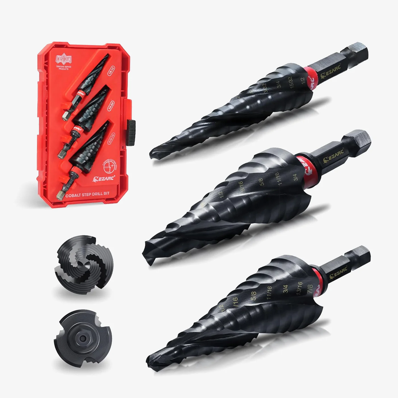 EZARC Step Drill Bit Set