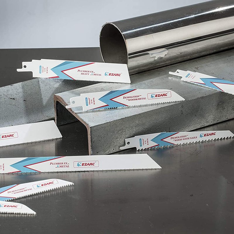 Bi-Metal, 6/9 in, 18 TPI Reciprocating Saw Blade